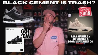 So Everyone Hates The New Jordan 3 quotBlack Cementquot [upl. by Kevina]