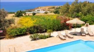 Villa Erato Argaka Paphos Cyprus stunning gardens and beautiful sea views [upl. by Yorker435]