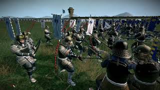 Total War Shogun 2  Defensa de Takayama  Clan Otomo VS Clan Date  Batalla de clanes 49 [upl. by Gnuhp]