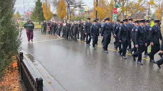 Remembrance Day Parade 2024 in Kamloops BC [upl. by Baten]