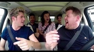 Top 8 BEST Carpool Karaoke Moments One Direction Justin Bieber  More  Hollywire [upl. by Wilkison81]