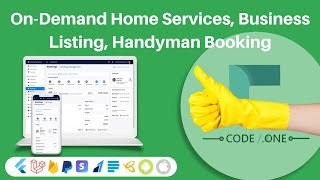 OnDemand Home Services Business Listing Handyman Booking [upl. by Ethelstan681]