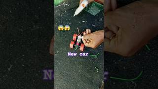 How to make a vibration motor car battery car home made car dcmotor shorts shortsfeed [upl. by Flessel]