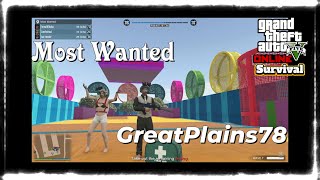 Most Wanted by greatplains7827   GTA V survival 🎮Live Streaming [upl. by Pani801]