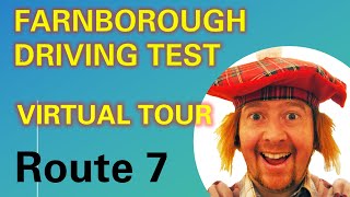 Farnborough driving test route 7 VR [upl. by Esnahc]