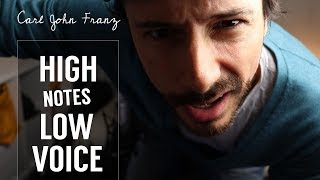 How to sing HIGH NOTES with low voice [upl. by Ben]