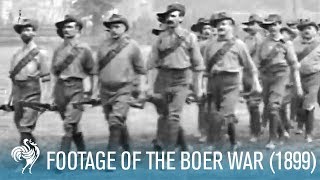 Rare War Footage from The Boer War 1899  War Archives [upl. by Netsew]