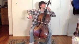 Ed Sheeran Thinking Out Loud  solo cello [upl. by Duntson]