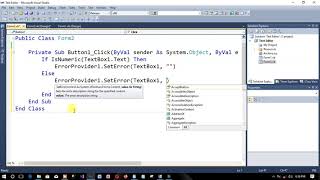 Lesson 21 How to restrict a textbox to accept numbers or characters only in Visual Basic [upl. by Yriek599]