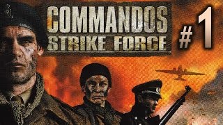 Commandos Strike Force  Behind enemy lines PS2 XBOX PC SLUS21103 SLES52768 WW2 FPS [upl. by Helen]