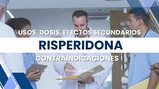 Risperidona 💊 Usos Dosis Efectos secundarios y Contraindicaciones [upl. by Llennol558]