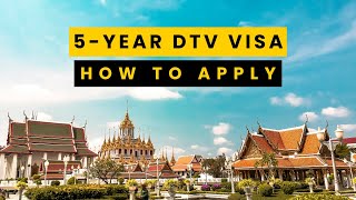 How To Apply For The NEW Destination Thailand Visa [upl. by Akerboom]