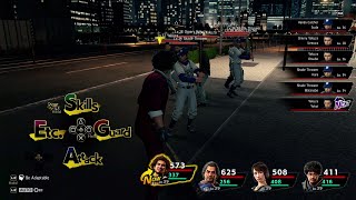 Yakuza Like a Dragon  PS5 Battle Gameplay [upl. by Mellar]