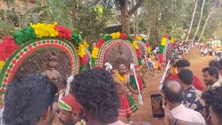 Moorkanad Pooram 2024 Village festival in KeralaIndia [upl. by Leffert]