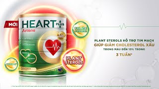 ANLENE HEART PLUS với hệ dưỡng chất giúp bổ sung đầy đủ dinh dưỡng cần thiết cho trái tim khỏe mạnh [upl. by Kolva]