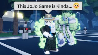 This Roblox JoJo Game is Underrated [upl. by Hanako]