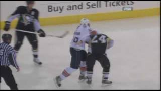 Theo Peckham vs Matt Cooke Nov 6 2008 [upl. by Adner502]