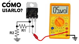 Como usar un regulador de Voltaje LM317  utsource [upl. by Latreese164]