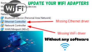 Automatically Update WiFi Driver Windows 10 In Laptop Simple and Quick Way [upl. by Masao787]