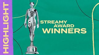 Announcing the Streamys Winners  2021 YouTube Streamy Awards [upl. by Miranda]