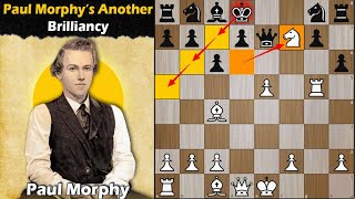 Paul Morphys Another Brilliancy  Morphy vs McConnell 1849 [upl. by Akselav]