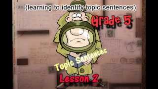 Grade 5 Topic Sentences  TS  quotminiquot Lesson Part 2 [upl. by Nations]