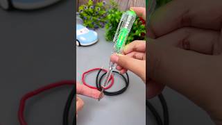 transparent electric tester pen besthomegadgets coolgagdets shorts [upl. by Kcirddahc]