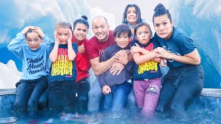 Whole FAMILY Polar Plunge 2021  COLDEST YEAR yet [upl. by Drannel]