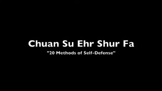 Demonstration of Chuan Su Ehr Shur Fa  Northern Shaolins quot20 Methods of Self Defensequot [upl. by Nork954]