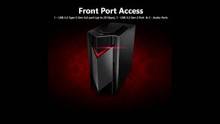 Review Acer Nitro 50 N50650UR13 Gaming Desktop  13th Gen Intel Core i513400F GeForce RTX 3060 [upl. by Nhojleahcim705]