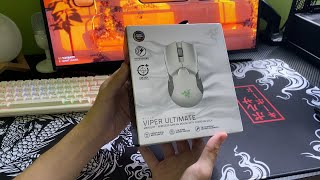 Unboxing Razer Viper Ultimate Mercury [upl. by Mora]