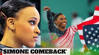 1 Hour Ago Simone Biles Comeback and Fooled Rebeca Andrade with This JawDropping Routine [upl. by Kinney]