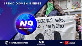 11 FEMICIDIOS EN 11 MESES  NOTICIERO 9 [upl. by Eidob965]