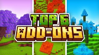 🔥 TOP 6 Best AddOns for Minecraft Bedrock Edition  Minecraft Bedrock 121 [upl. by Steffie]