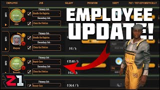 This Changes EVERYTHING NEW EMPLOYEE UPDATE Gas Station Simulator E6 [upl. by Adia936]