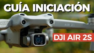 DJI AIR 2S  GUÍA completa EN ESPAÑOL  DJI Fly App  Color Grading [upl. by Annhej]