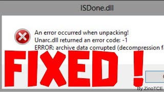 ISDonedll Error  Easy 3 Possible Solutions 👍 [upl. by Kunin]