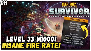 Insane Fire Rate Sawn Off M1000 Classic Deep Rock Galactic Survivor [upl. by Rubel]