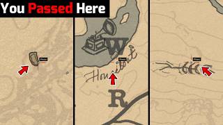 You Passed Here 1000 Times But Missed These 10 Secrets  RDR2  Part 4 [upl. by Nauh]