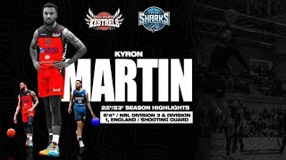 Kyron Martin 202223 Highlights [upl. by Dymphia]