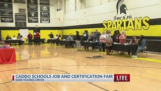 Caddo Parish schools looking to fill vacancies at local job fair [upl. by Minsk]