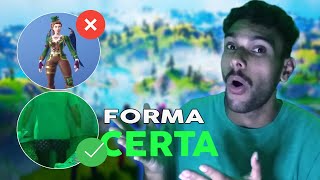 Como Trocar Skin no Fortnite MÉTODO DIFERENCIADO [upl. by Summers]