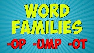 Workout With The Word Families 6  Word Family Song  Jack Hartmann [upl. by Shrier]