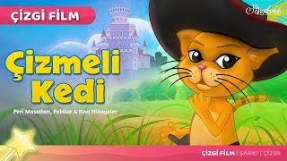 Adisebaba Çizgi Film Masallar  Çizmeli Kedi [upl. by Harwin117]