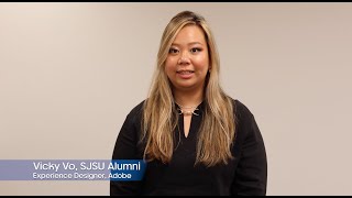 Advice for MDes Students  Vicky Vo SJSU Alumna [upl. by Nylrad467]