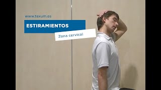 Estiramientos de la Zona Cervical El trapecio [upl. by Adrahc]