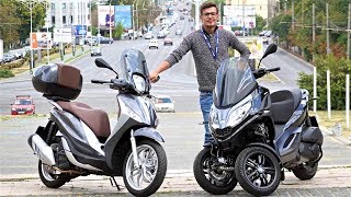 2019 Piaggio MP3 300 LT  Crazy Scooter vs Standard  Review [upl. by Anitnemelc]