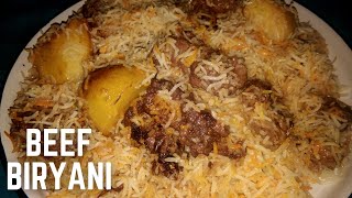 গরুর মাংসের বিরিয়ানি  PERFECT BEEF BIRYANI RECIPE  ABHINABA KITCHEN [upl. by Nema]