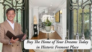 Buy the Prestigious Home of Your Dreams at Fremont Place in LAs Historic Hancock Park [upl. by Ahsilam430]