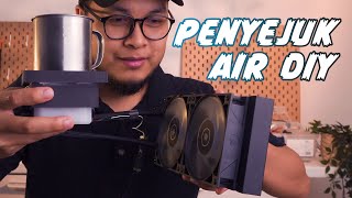 DIY Sejukkan air guna AIO Liquid Cooler  EKWB [upl. by Nedloh889]